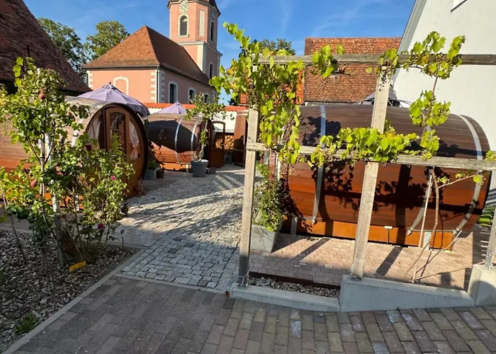 公寓 Schlafen Im Weinfass Ipsheim